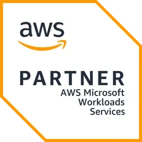 AWS Microsoft Workloads Services Competency badge